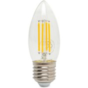 Resim ORBUS C37 4w Filament Bulb Clear E27 400lm Ra80 220 - 240v/50hz Ampul - 2700k Sarı Işık 