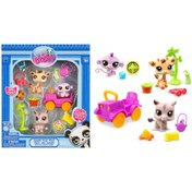 Resim Nessiworld Littlest Pet Shop Minişler Safari Oyun Seti S1 