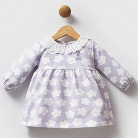 Resim U.S. Polo Assn. U.s. Polo Assn Kız Bebek Mor Elbise 5274-49072 Mor 