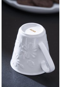 Resim Acar Nero Collection Kupa - 220 Ml Beyaz 