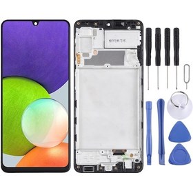 Resim Cbtx Samsung Galaxy Uyumlu A22 4g Sayısallaştırıcı Tam Montajı Siyah 