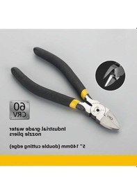 Resim Fortunelane Endüstriyel Japon Stili Çift Kenarli Krom Vanadyum Çelik Manuel Dişli Kırıcı 5 İnç, Plasti Elektronik Uygulamalar İç 