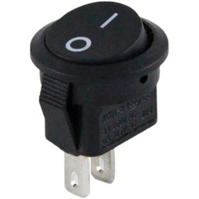 Resim Powermaster Mini Yuvarlak 2 Pin Işıksız On-off Anahtar Ic-134e 