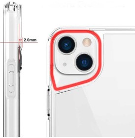 Resim İphone 14 Uyumlu Zore T-max Uyumlu Kılıf-renksiz Renksiz 