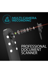 Resim IRIScan Desk Pro A3 Kitap & Belge Tarayıcı, 2x16MP-32MP, AI Destekli, OCR & PDF Editör 