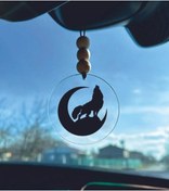 Resim Bozkurt Temalı Dikiz Ayna Süsü 