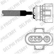 Resim DELPHI ES10968-12B1 OKSİJEN SENSÖRÜ GOLF III POLO CLASSIC 1.6 AFT 