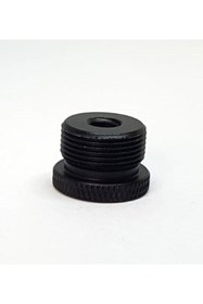 Resim Ayex Siyah 1/4 Inç Vidayı 5/8 Inç Mikrofon Vidasına Dönüştürücü Adaptör Vida 