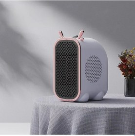 Resim Dongjing Mini Taşınabilir Isıtıcı Ev Kullanımı Sıcak Rüzgar 