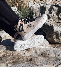 Resim Dunlop 2243 Bej Renk Fuspetli Ortapedik Boğazlı Spor Ayakkabı AYKSAYAK-000504 