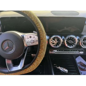 Resim Gold/altın Renkli Direksiyon Seti Fan Süsü Anahtarlık 