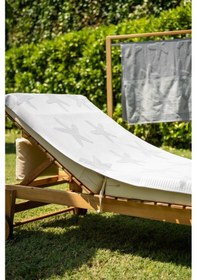 Resim Menderes Home Cotton Collection Bukle Plaj Havlusu Yıldız Gri 