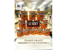 Resim Tramax Granit Mermer ve Taş Yapıştırıcısı 1200 Grm - Bej 