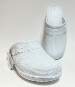 Resim Gezer Beyaz Unisex Ekstra Hafif Suya Dayanıklı Lavabo Banyo Mutfak Balkon Teras Bahçe Islak Zemin Terliği 