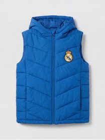 Resim LC Waikiki Kapüşonlu Real Madrid Baskılı Erkek Çocuk Şişme Yelek 