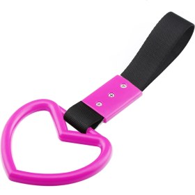 Resim Xiyu Shop Yeni Gül Kırmızı Stili Çok Stil Evrensel Tsurikawa Yüzük Kalp Naylon Kayış Jdm Yarış Treni Otobüs Kolu El Kayışı Drift Charm Kayış Drift Otomatik Erişim (Yurt Dışından) 