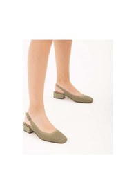 Resim Tamer Tanca Kadın Hakiki Deri Yeşil Klasik Ayakkabı 453 308 Byn Ayk Y22 Avakado Yesıl Yeşil 