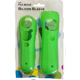 Resim YUES Playstation Move Controller Uyumlu Silikon Kılıf Yeşil (PS4/PS3 UYUMLU) 