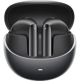 Resim Qcy HT10 Ailybuds Pro Adaptif Anc Ai 6 Mikrofon Bluetooth 5.3 Kablosuz Kulaklık Siyah 