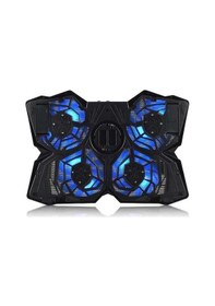 Resim Dexim DNA001 13"-18" 4 Fan Ledli Notebook Soğutucu Stand Özel Sessiz Fan 