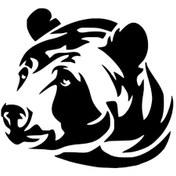 Resim Üzgün Ayı - Araç, Oto, Laptop, Duvar Uyumlu Sticker 15 13 Cm 