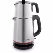 Resim Royaltea 1711H Inox Çay Makinesi Siyah Homend