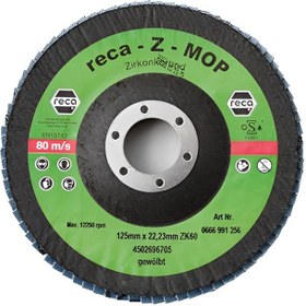 Resim Reca Zirkonyum Zimpara 115mm/k80 