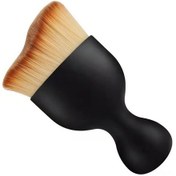 Resim Yuntech01 Kara Büyük Bardaq Fırça, Nilon Tüylü, Araba Klima Deliklerini Ve Boşlukları Temizler, Dekoratif Elmas Desenli, Ergonomik Plastik Saplı, Opp Paketli 4.5x97 