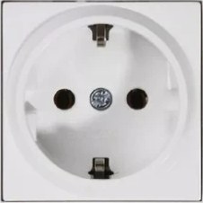 Resim Mutlusan Rıta Topraklı Prız Beyaz 