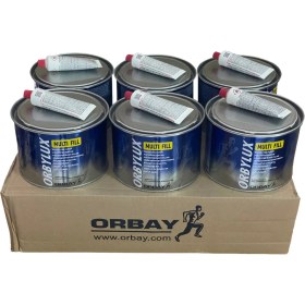 Resim Orbay Polyester Çelik Macun 6 Adet (1 Koli) 2700GRAM 