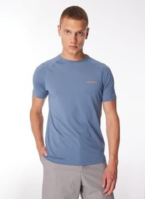 Resim MERRELL Mavi Erkek O Yaka Baskılı T-Shirt M3TEND_TEND, M, 5003145735002 