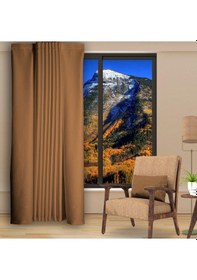 Resim Camel Blackout Karartma Fon Perde Güneşlik Pilesiz Extraforlu Düz Dikim-camel Camel 