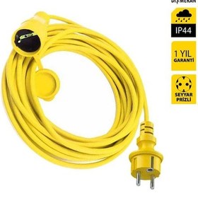 Resim Stanley ST-EC-1015 Uzatma Kablosu 10 Mt, 3x1.5mm, 1 Prizli, IP44 