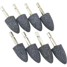 Resim 8 Adet Konik Şekilli Taşlama Taşı (25MM) (Yurt Dışından) 