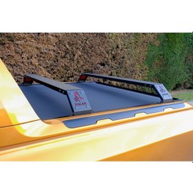 Resim Omsa Mitsubishi L200 Dakar Kasa Üstü Ara Atkı 2 Parça Siyah 130-177cm 2010-2015 Arası 