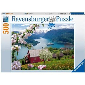 Resim Ravensburger 500 Parça Puzzle Scandinavian Idyll 150069 