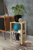 Resim Grootland Ahşap Çok Amaçlı Raf/kitaplık/ayakkabılık Çam Rengi Küçük 