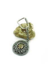 Resim Doktor Amblemli Gümüş Anahtarlık İsim Yazılabilen Maskot Dr Ad Ya 