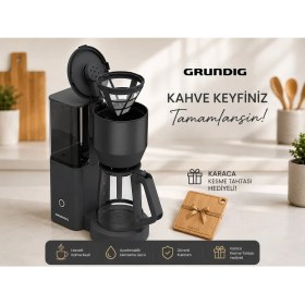 Resim Grundig Filtre Kahve Makinesi Aromastıck Teknolojisi 10 Fincan Kapasite 