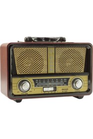 Resim Dynego Eskitme Nostalji Tasarımlı Bluetoothlu Nostalji Radyo 112bt 