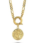 Resim Sembolgold Altın Madalyon Kolye Yeni Model Md-039784 