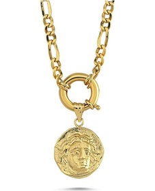 Resim Sembolgold Altın Madalyon Kolye Yeni Model Md-039784 