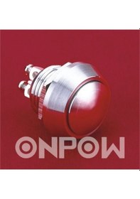 Resim Switch - "No81" - Push Buton - 12 Mm - Metal 