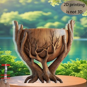 Resim 2D Düz, 1 adet Akrilik Ağaç Saplı Kase Heykeli - 2D Düz Sanat Tasarımı, 14.99x14.99 cm, Mezuniyet Hediye Sembolü, Ofis ve Ev Dekoru, İç/Dış Mekan Kullanımı, Elektrik Gerektirmez, Minimalist Tarz, Dayanıklı Malzeme, Sanat Sever Hediye, Mezuniyet Hediye Aracı | Minimalist Heykel | Dayanıklı Akrilik, Mezuniyet Partisi Süsleri 