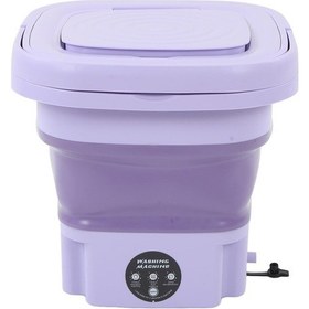 Resim Sellwell 8 KG Portatif Katlanabilir Çamaşır Makinesi 