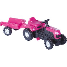 Resim Dolu Unicorn Römorklu Pedallı Traktör 2508 