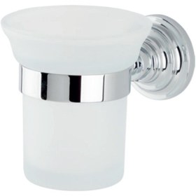 Resim Çelik Banyo Paslanmaz Pirinç Ottoman Diş Fırçalık Gri 