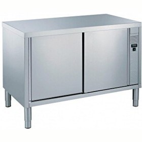 Resim Electrolux Professional Sıcaklık Dolabı 1 Ara Raf Ve 2 Kayar Kapılı Fanlı Isıtma Sırtsız - 1400 MM MTC1400PN 