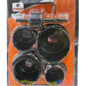 Resim Trendhane Alçıpan Ahşap Buat Açma Panç Seti Takımı 6 Parça 