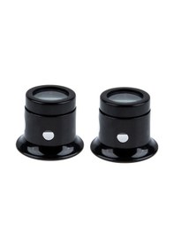 Resim Adet İzle Gözler Büyüteç 10x Kuyumcu Optik Cam Büyüteç Büyüteç Len Aracı 